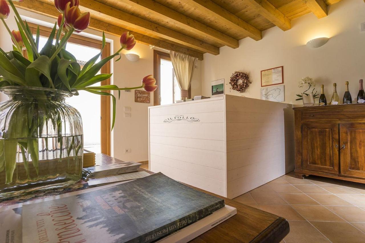 Agriturismo Il Follo 瓦尔多比亚德内 外观 照片